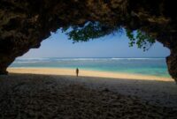 Pantai tersembunyi di Bali