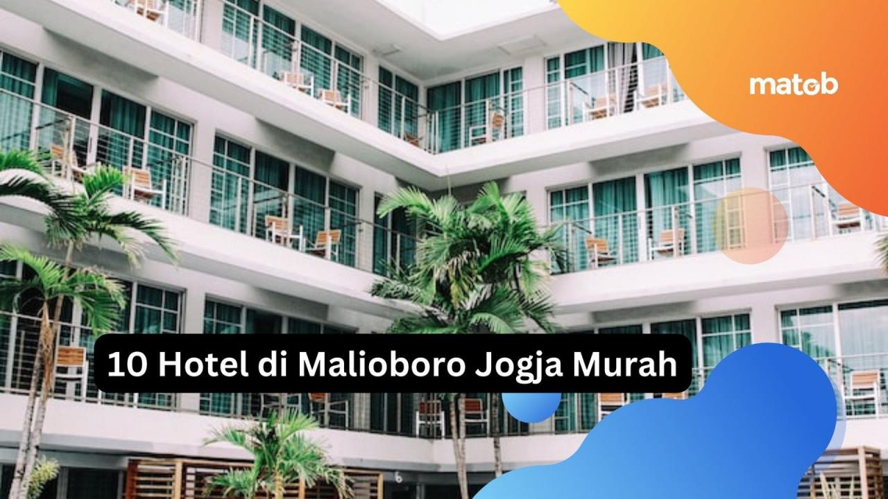 Penginapan murah di jogja dekat malioboro dengan fasilitas lengkap