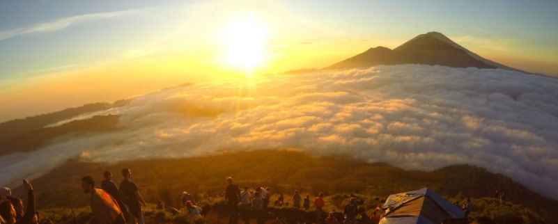 Sunrise di Gunung Agung