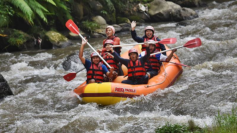 Rafting di Sungai Ayung