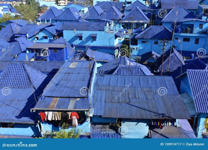 Kampung Warna-Warni Malang kekinian