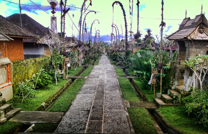 Penglipuran village bali interest places