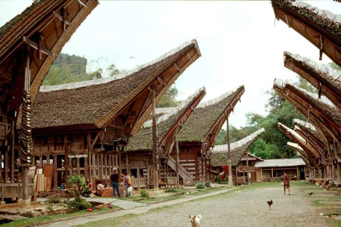 Kesu kete village sulawesi