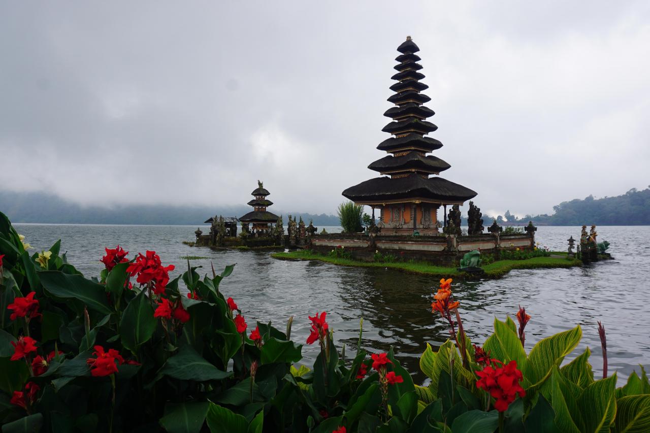 Danu ulun bratan pura temple lake preview